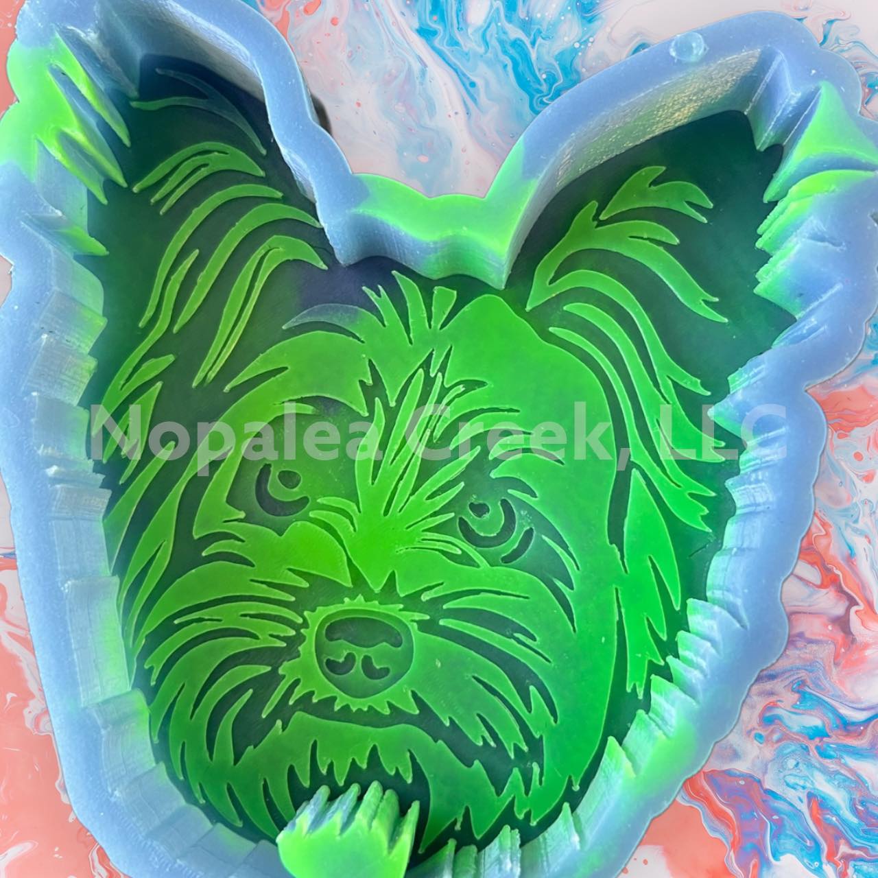 Yorkie Dog Silicone Mold