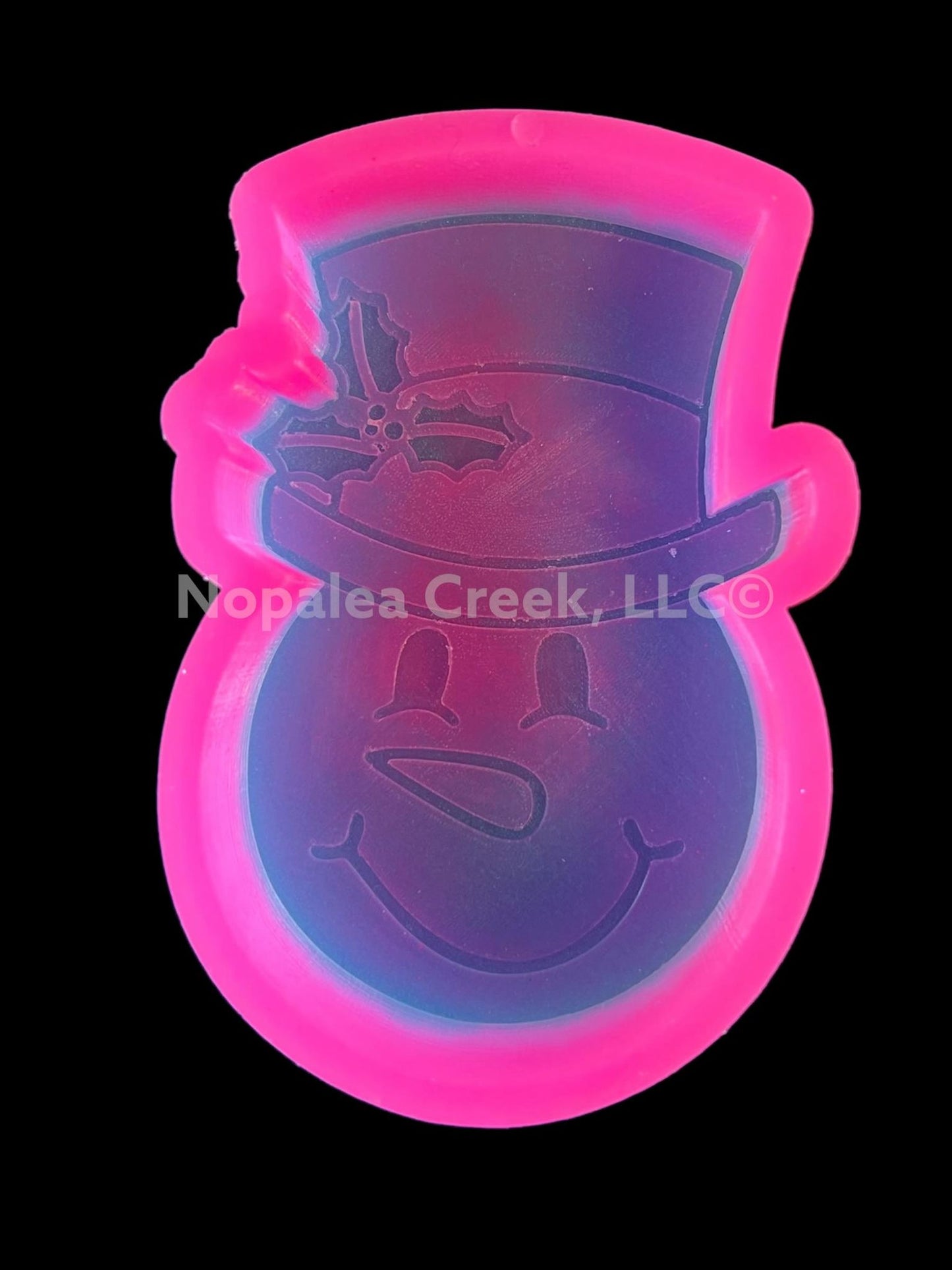 Snowman Smile Silicone Mold©