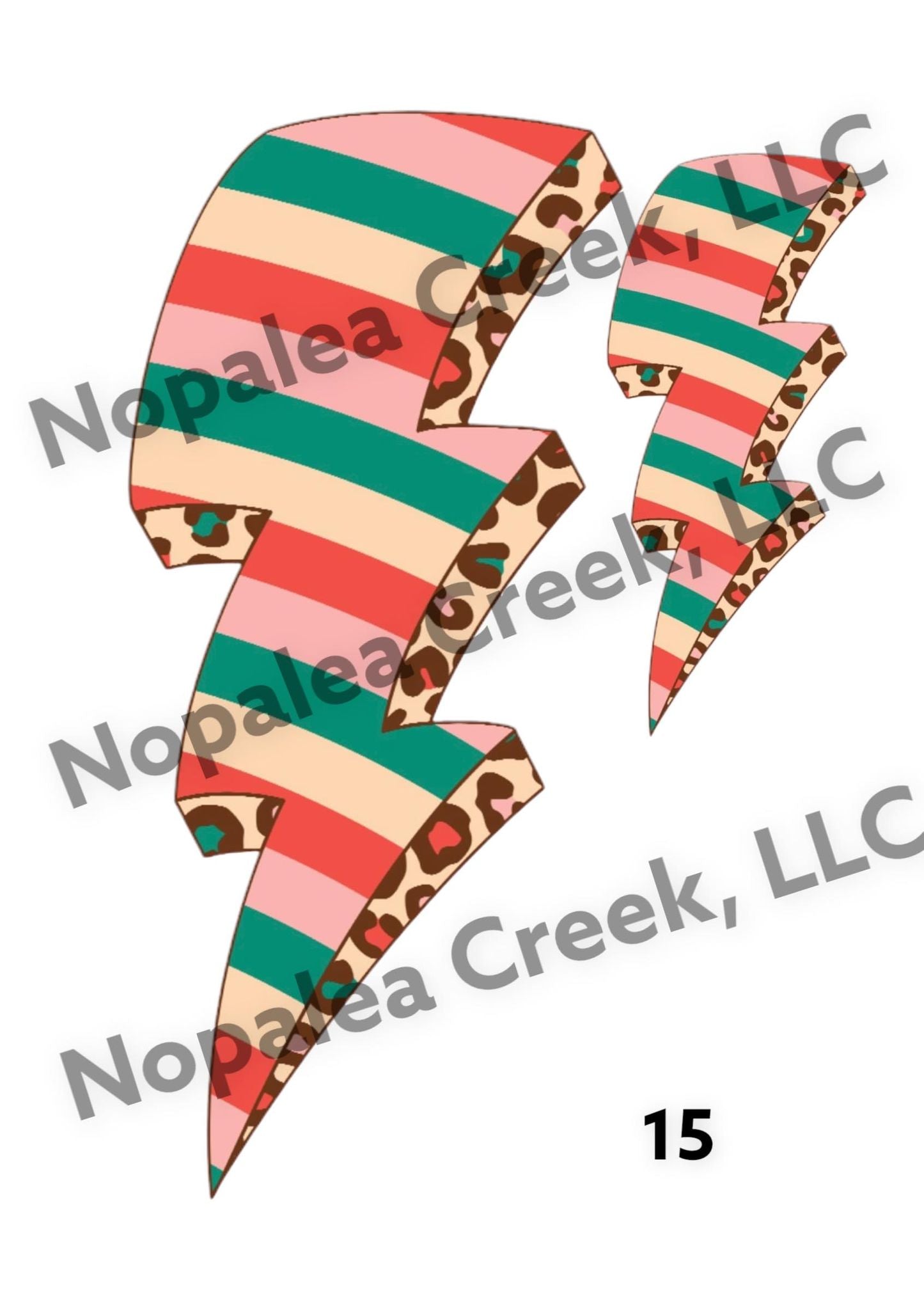 Lightning Bolt Cardstocks 1 of 3 Listing