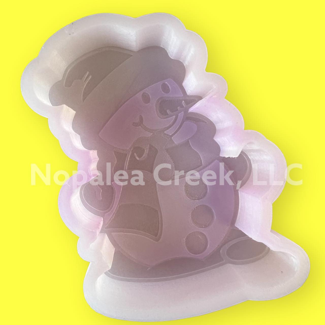 Snowman Body Silicone Mold