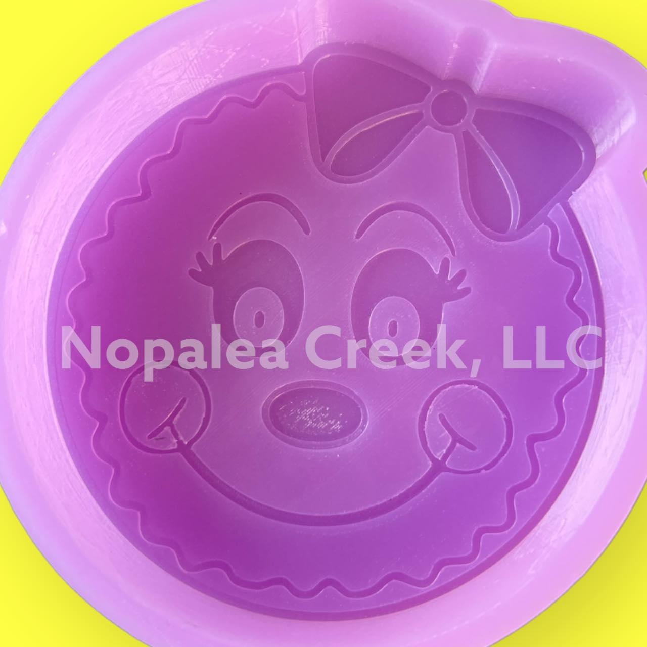 Sweet Gingerbread Face Silicone Mold