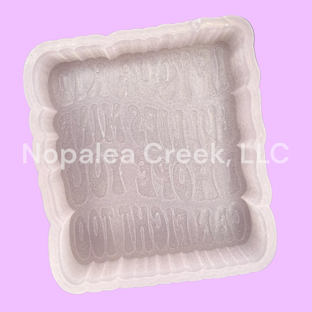 Hope you can Fight too Silicone Mold