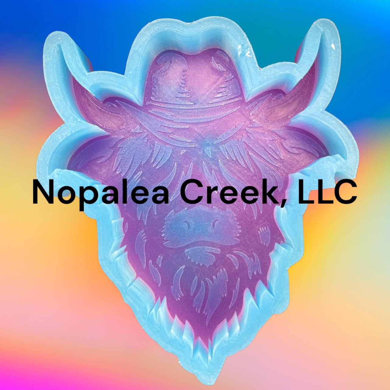 Highland Cow Hat Silicone Mold