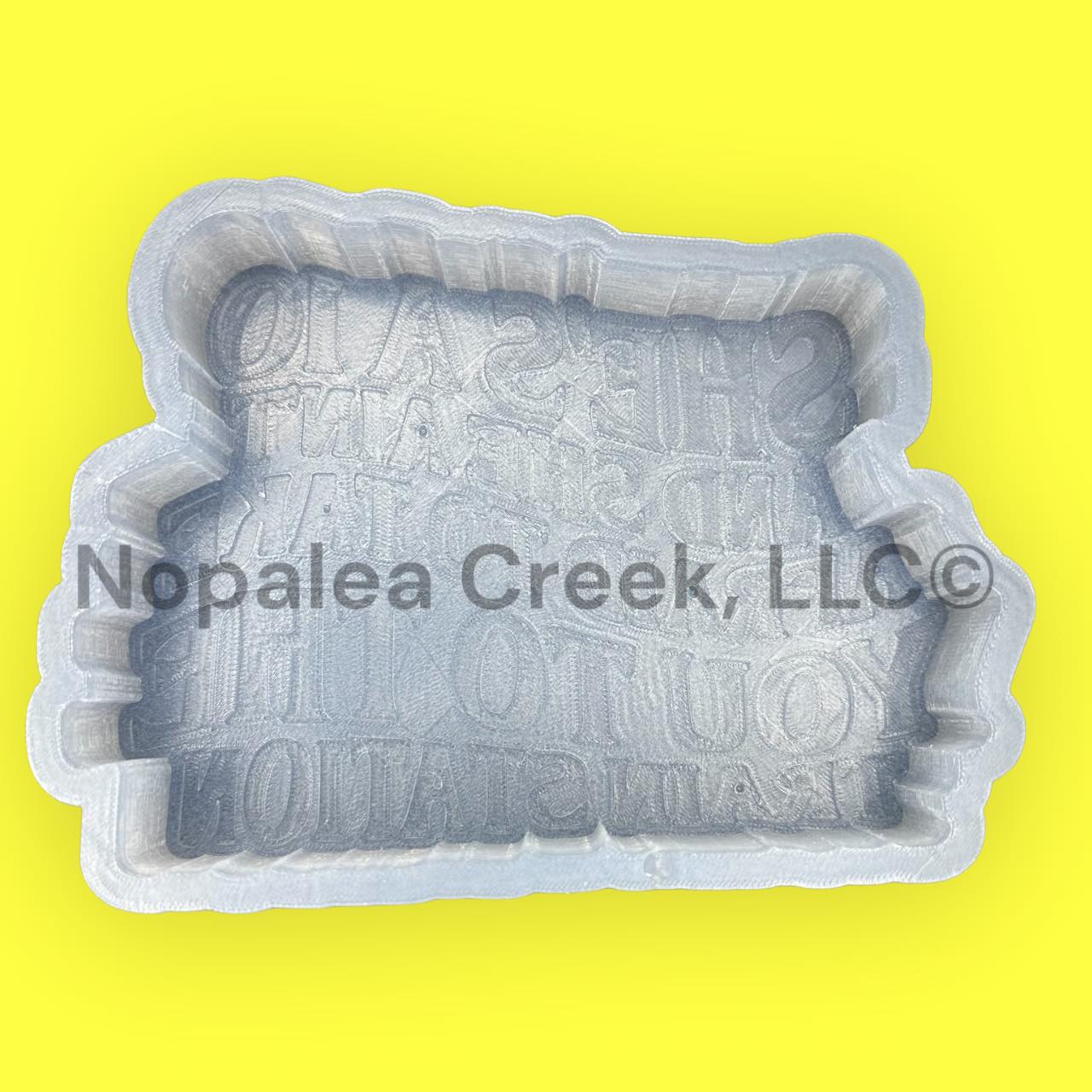 She's a 10 Train Silicone Mold