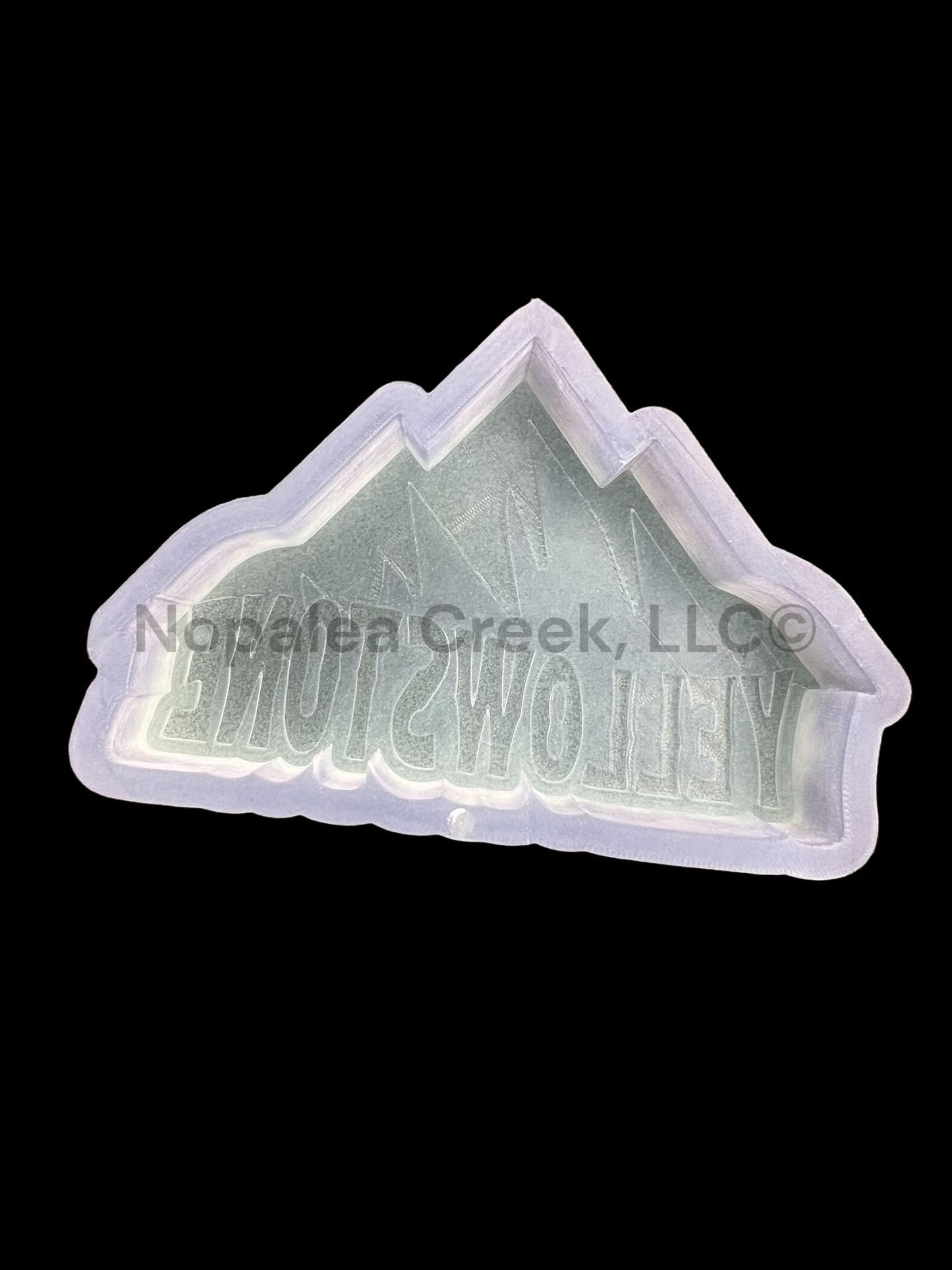 Yellowstone Mountains Silicone Mold©
