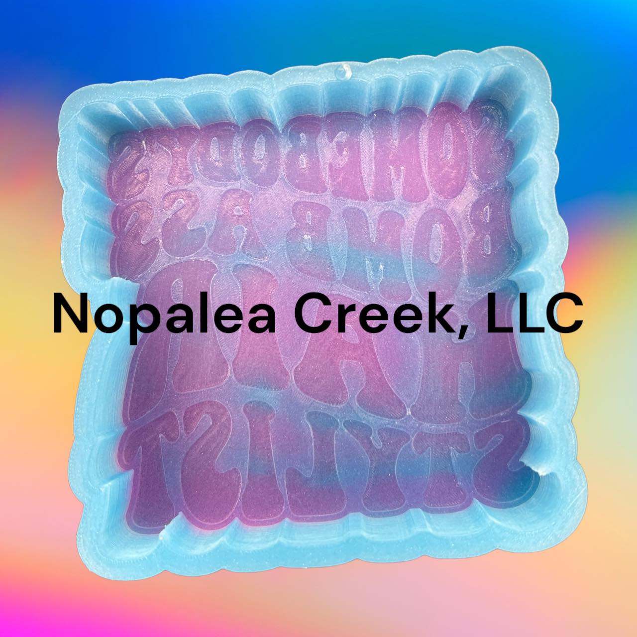 Bomb Ass Hair Stylist Silicone Mold