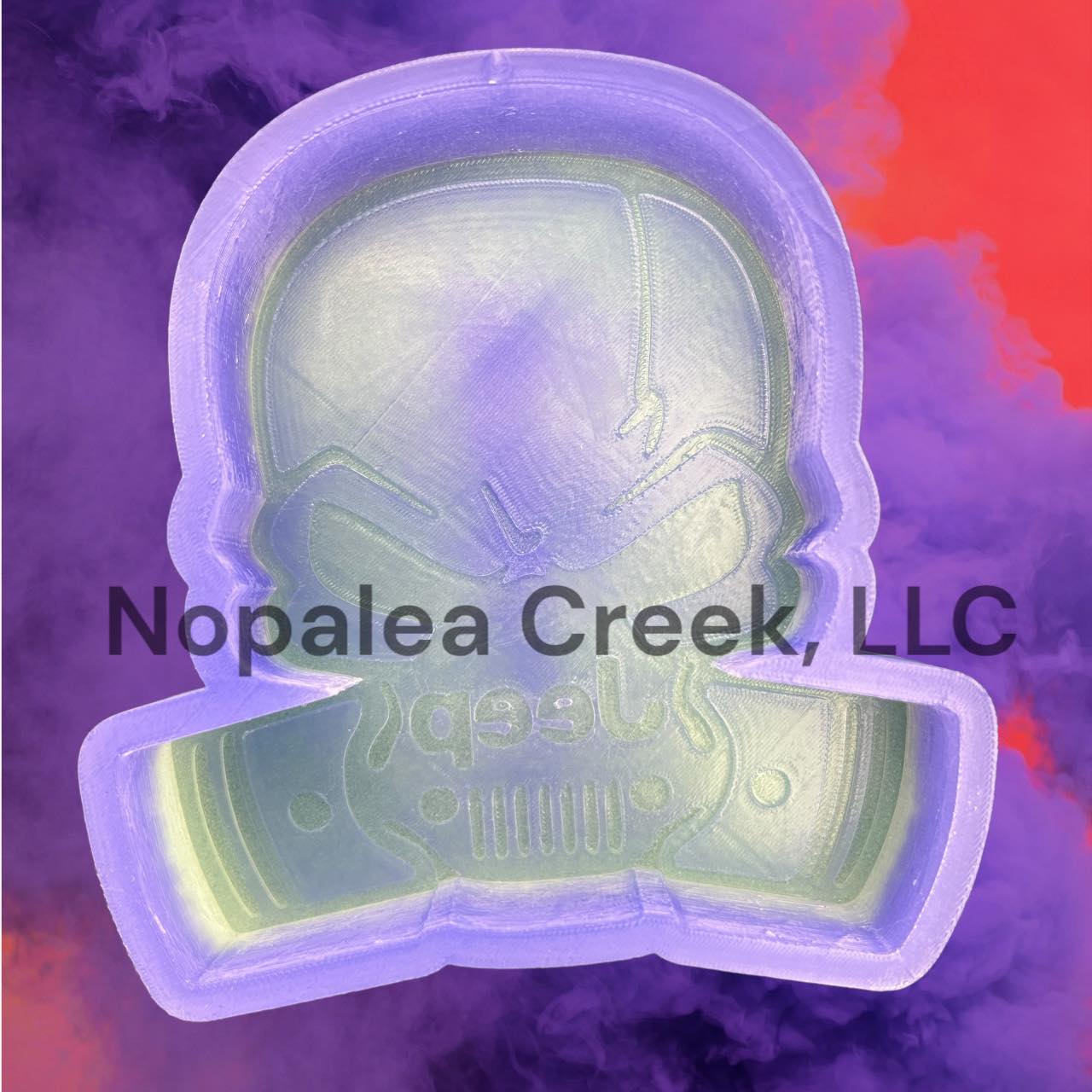 Beep Beep Skull Silicone Mold
