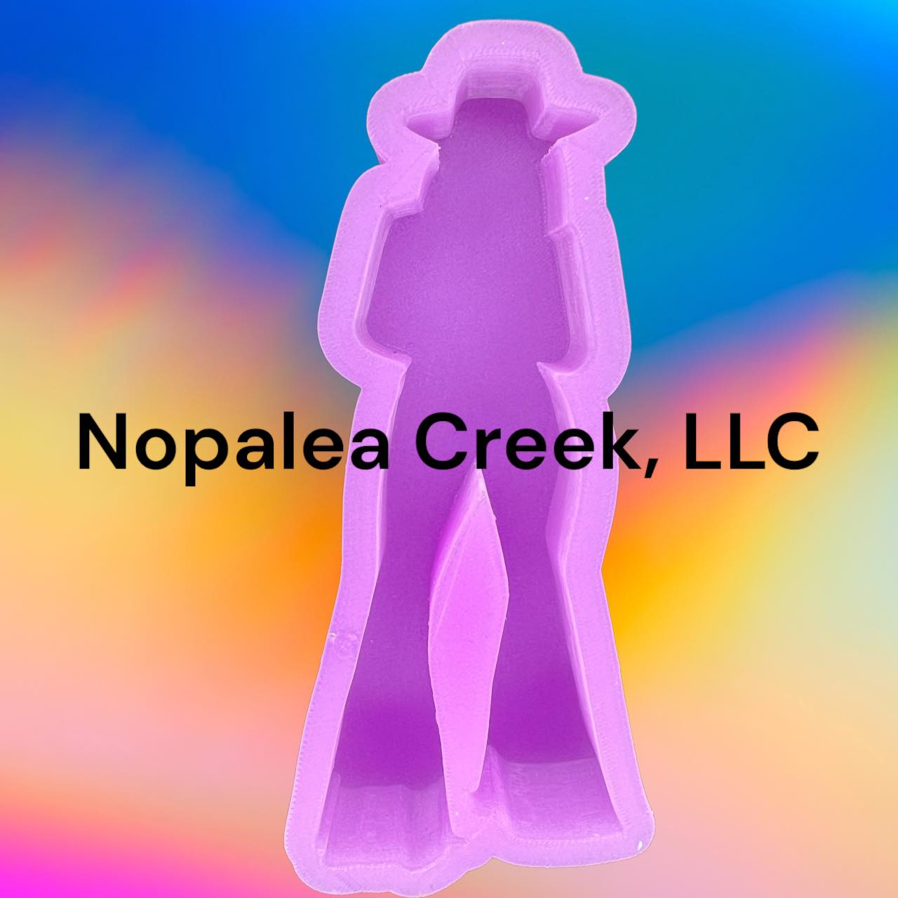 Bell Bottom Girl Silicone Mold