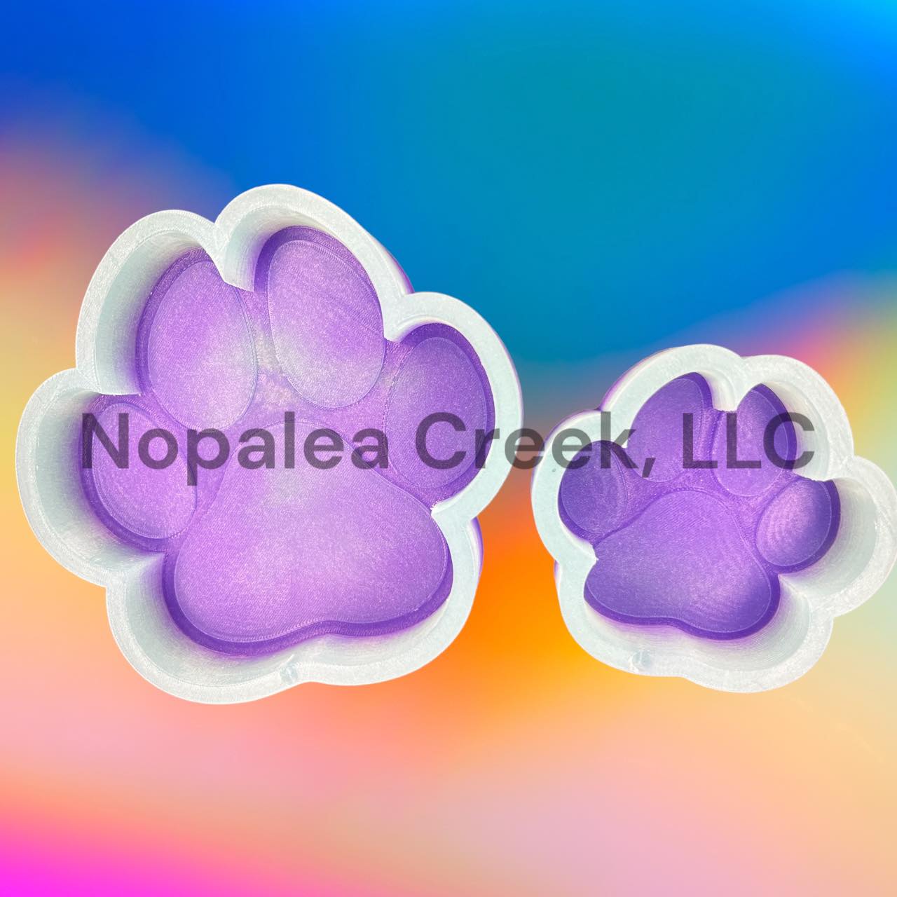 Paw Print Silicone Mold