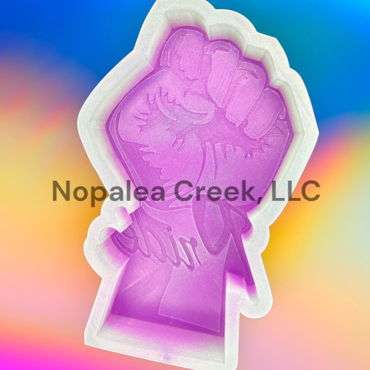 Pride Fist Silicone Mold