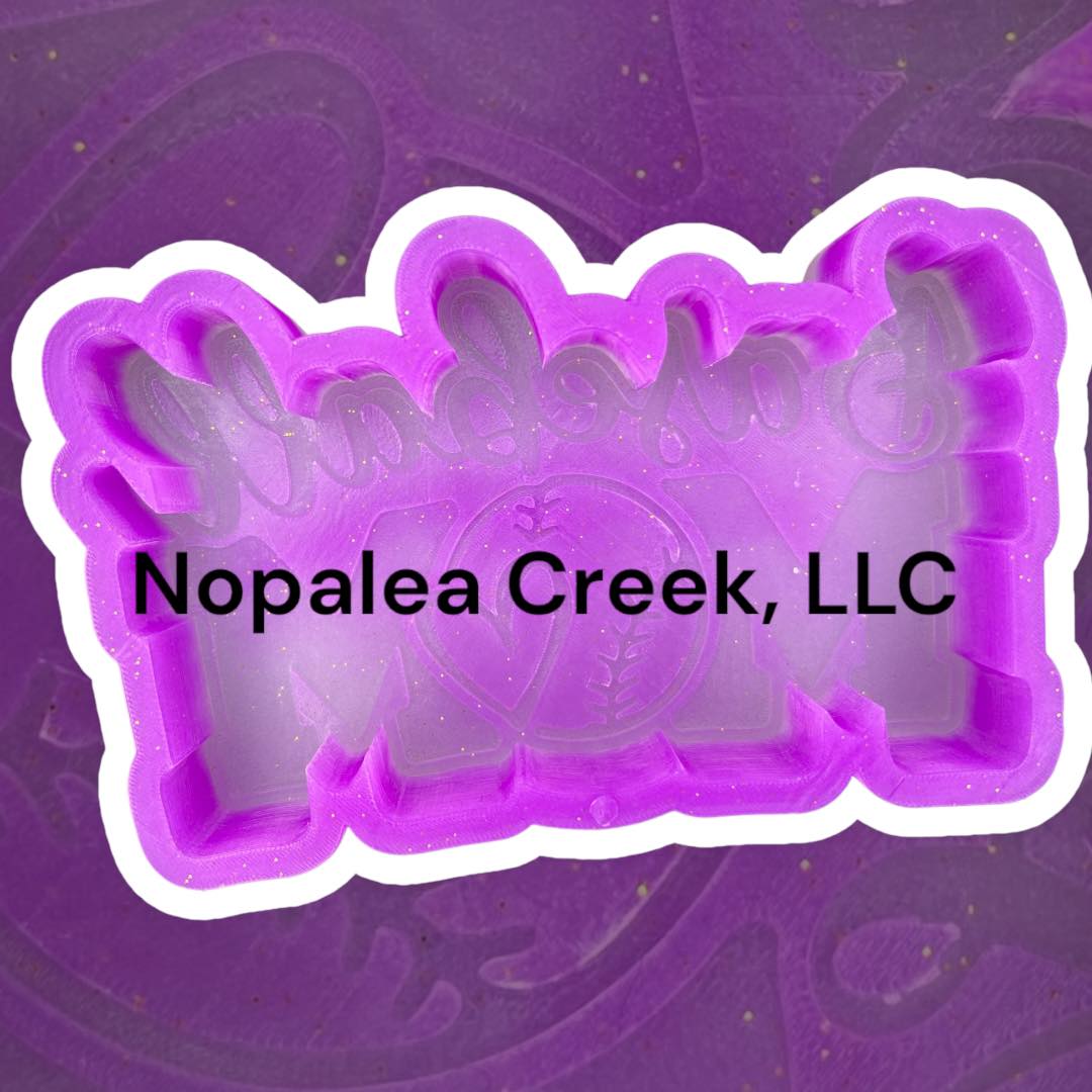 Baseball Mom Silicone Mold