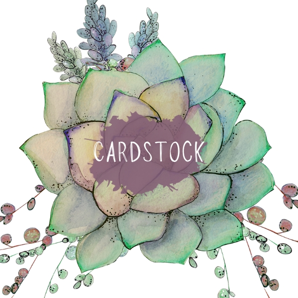 Cardstock for Molds