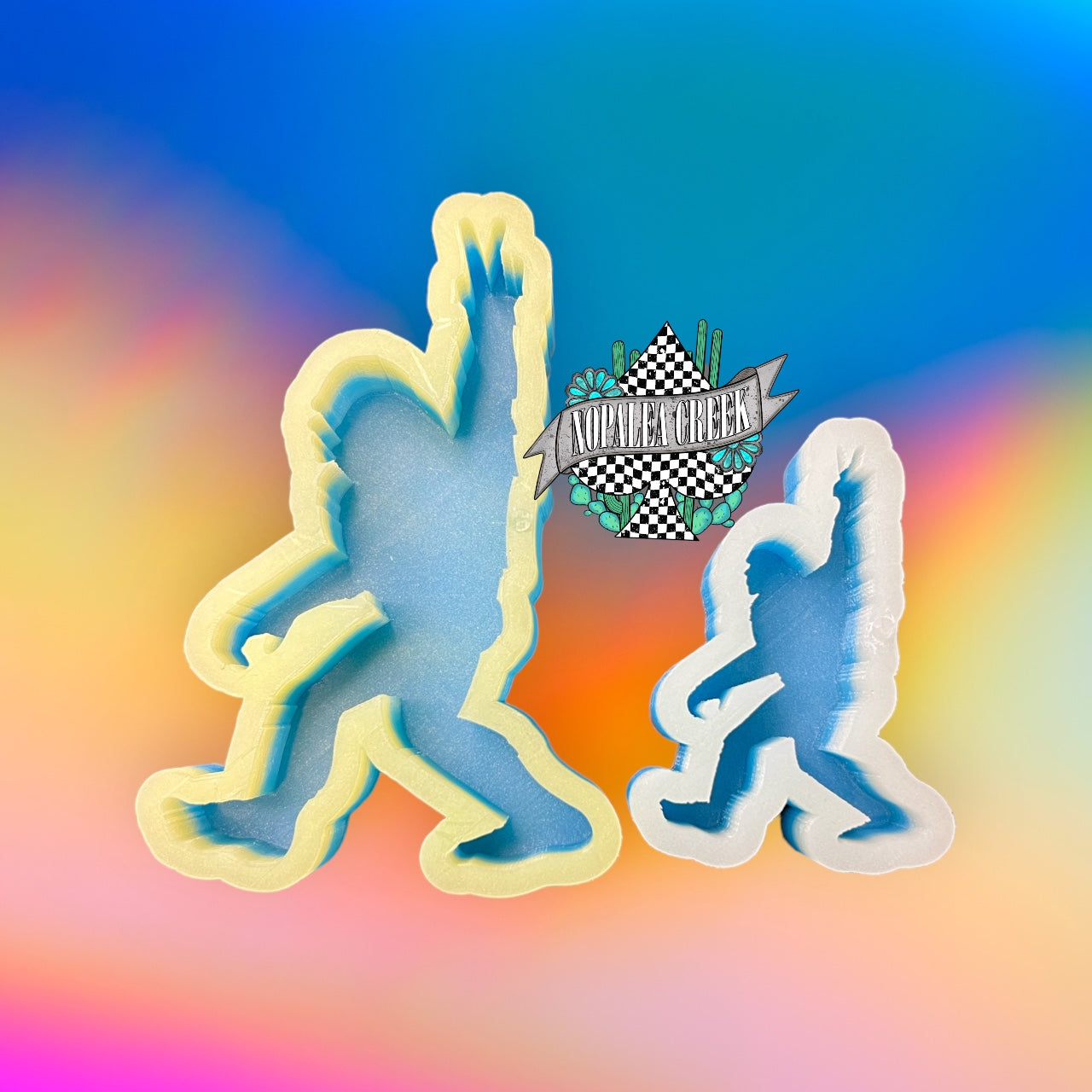 Bigfoot Peace Sign Silicone Mold