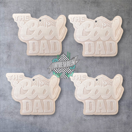 The Cool Dad Leather Charms (SET OF 4)
