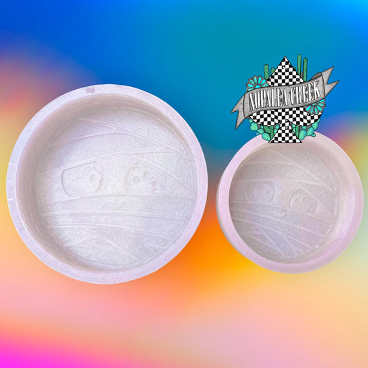 Cute Mummy Face Silicone Mold