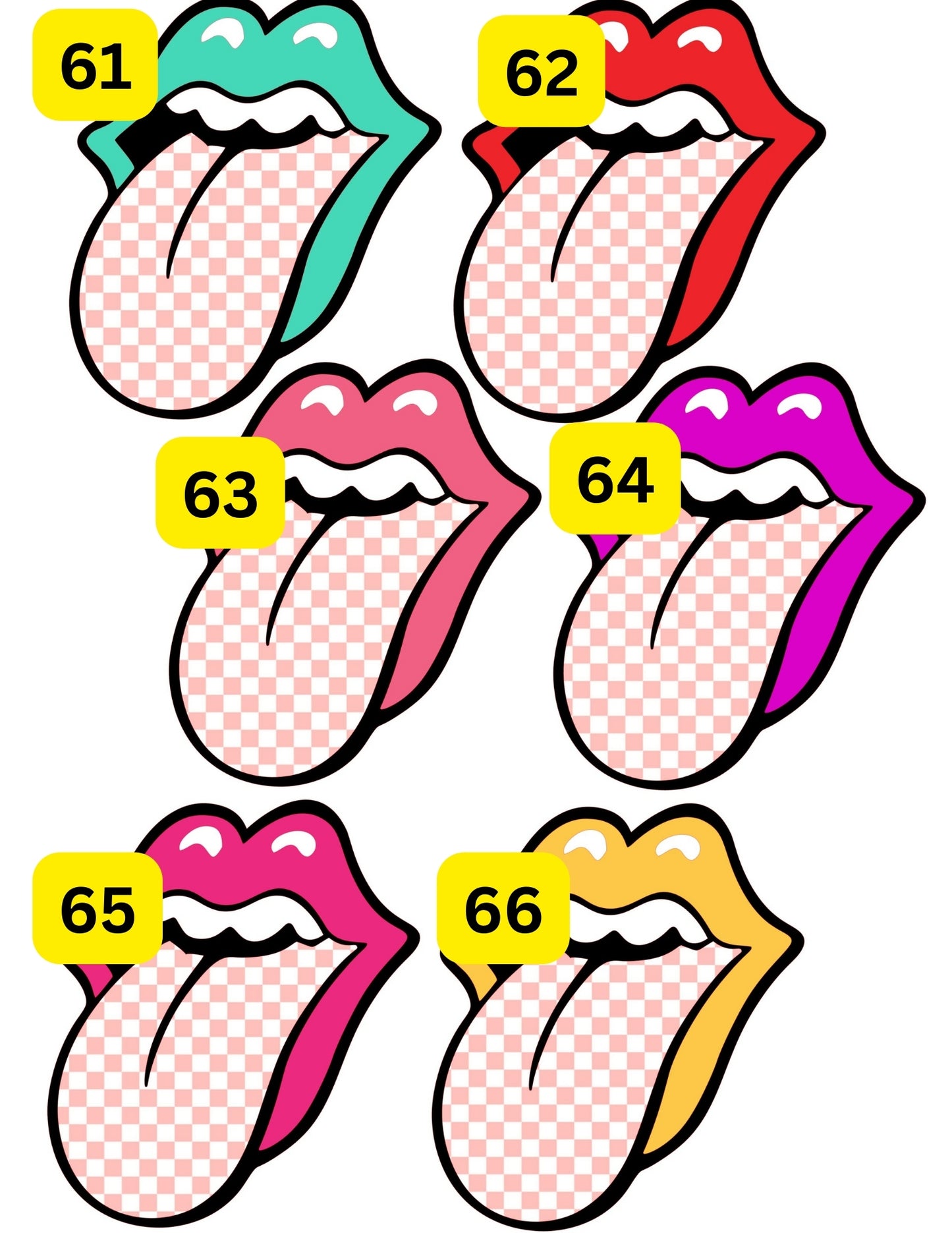 Tongue Cardstock #33-40