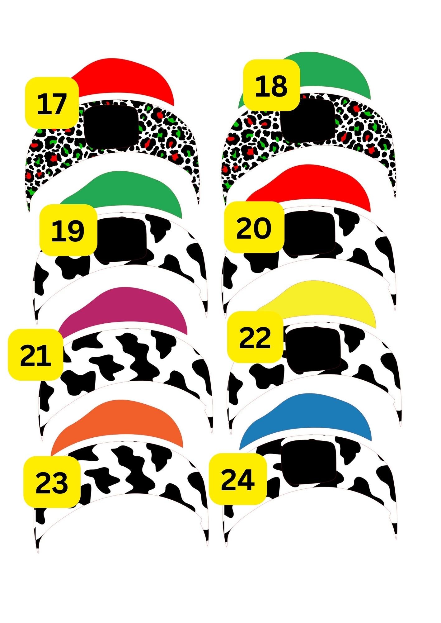 Beanie Cap Cardstock (2) Listing #14-26