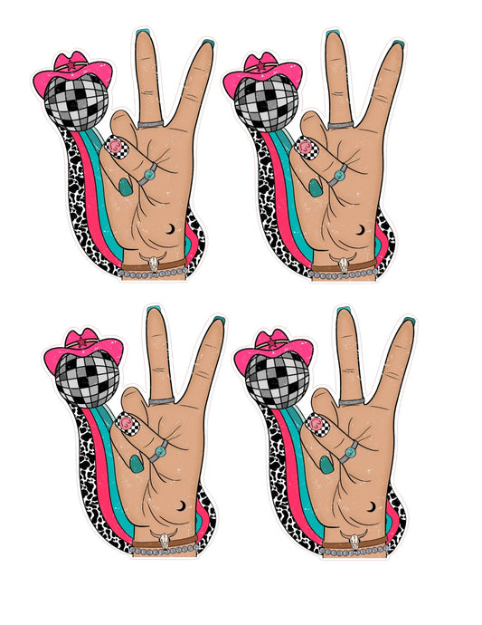 Retro Peace Cardstock