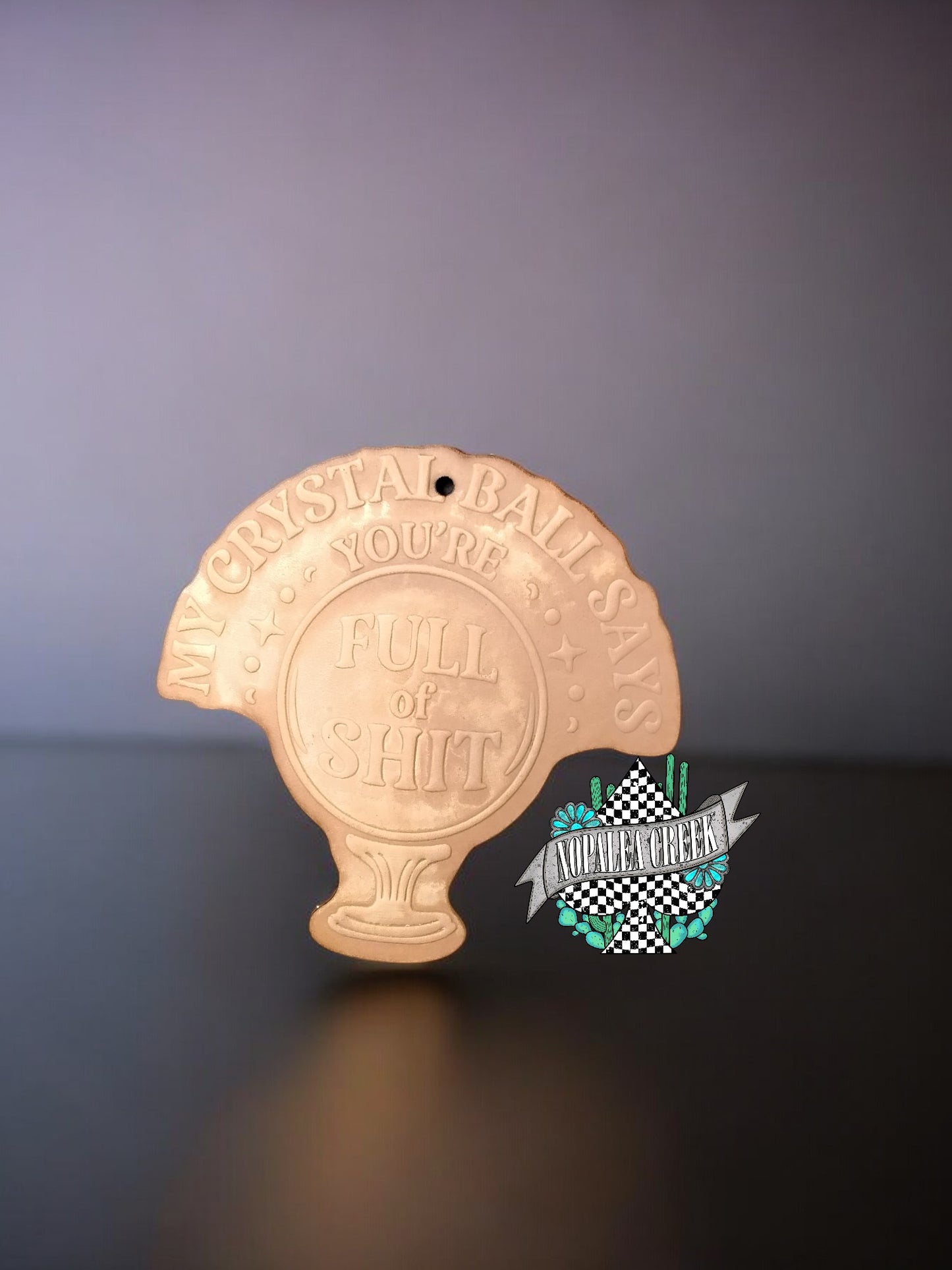 Ball Says Your Full of Shit Leather Charms (SET OF 4)