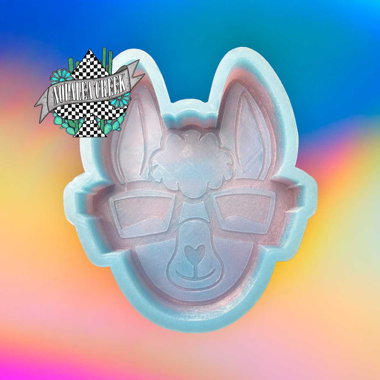 Llama Glasses Silicone Mold