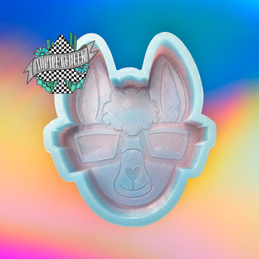 Llama Glasses Silicone Mold