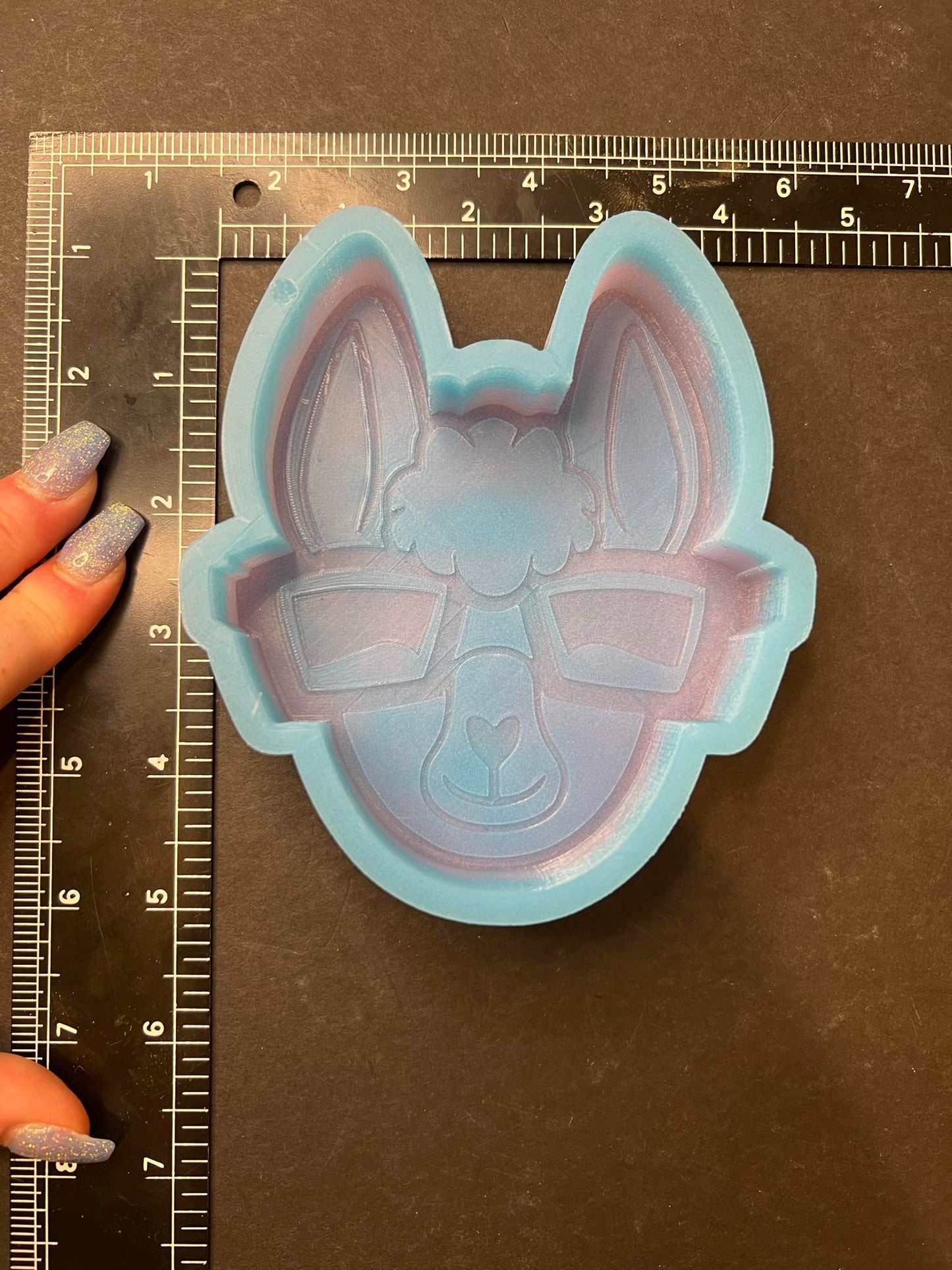 Llama Glasses Silicone Mold