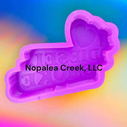 I love Diesel Smoke Silicone Mold