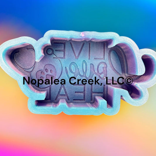 Live Love Heal Paw Silicone Mold©