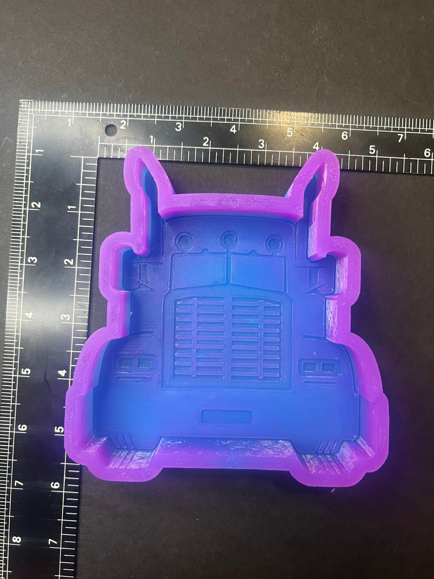 Semi Truck Silicone Mold