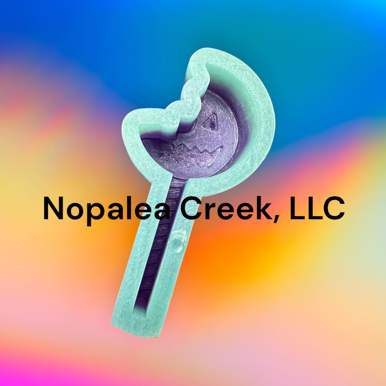 Trick or Treat Lollipop Silicone Mold