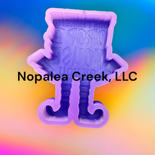 Drop a House on You Silicone Mold