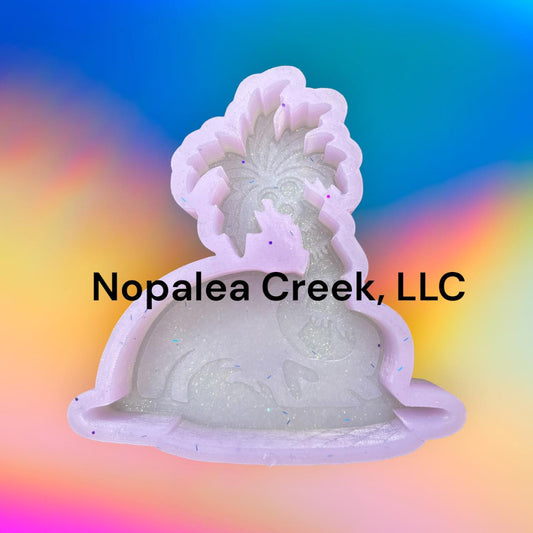 Skully Island Silicone Mold