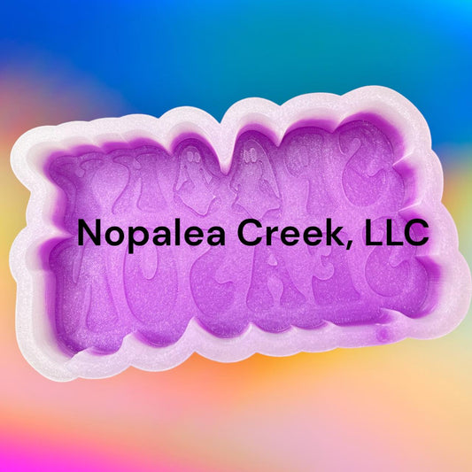 Spooky Season Ghost Silicone Mold