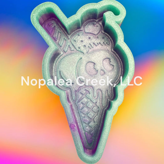 Haunted Ice Cream Silicone Mold