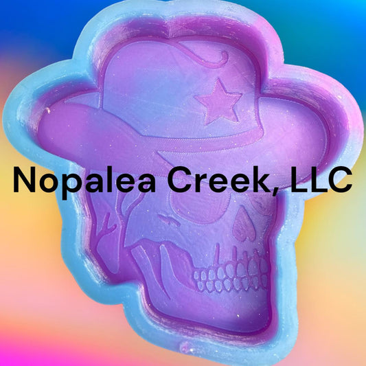 Skelly Sheriff Silicone Mold