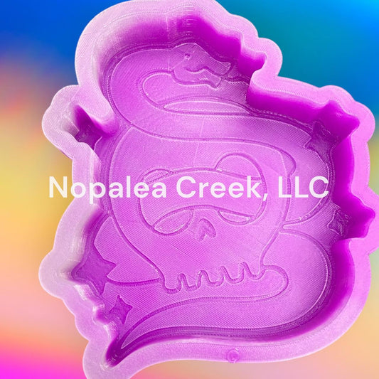 Snake Skull Silicone Mold