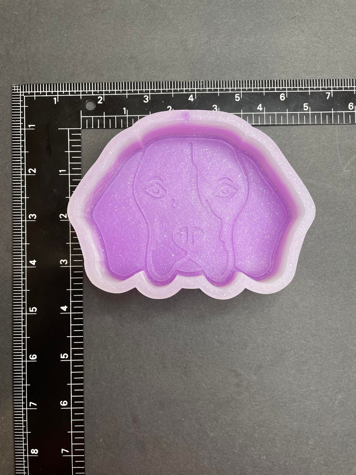 Beagle Head Silicone Mold