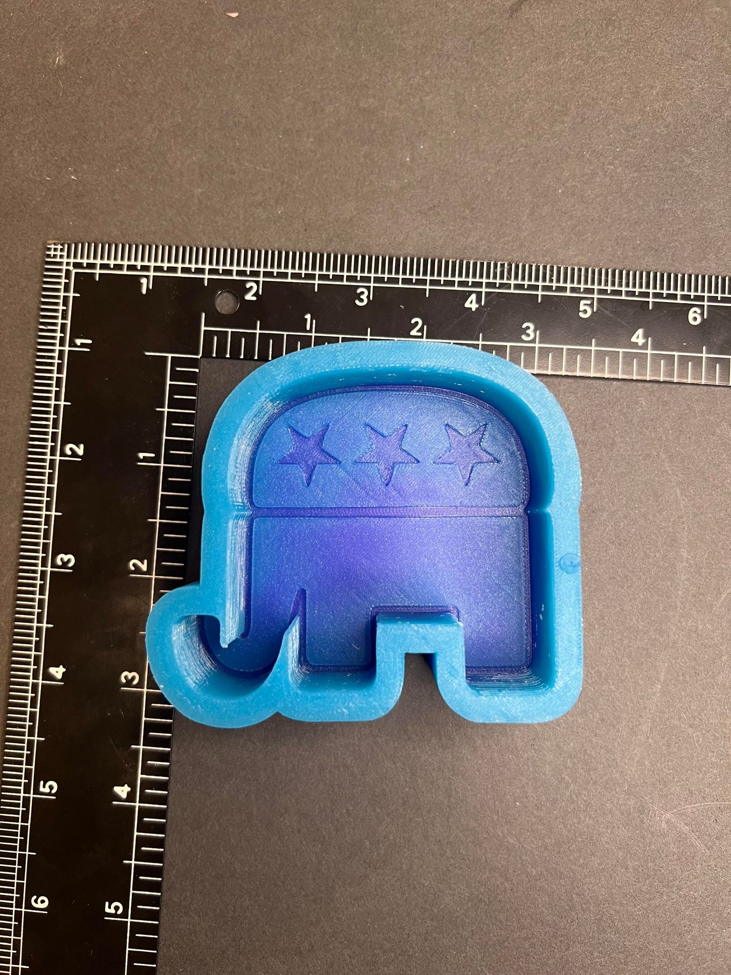 Republican Elephant Silicone Mold