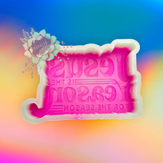 Retro Jesus is The Reason Silicone Mold