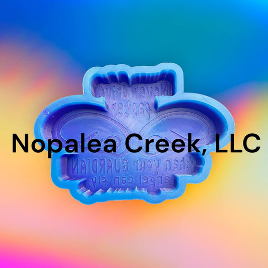 Guardian Angel Can Fly Silicone Mold