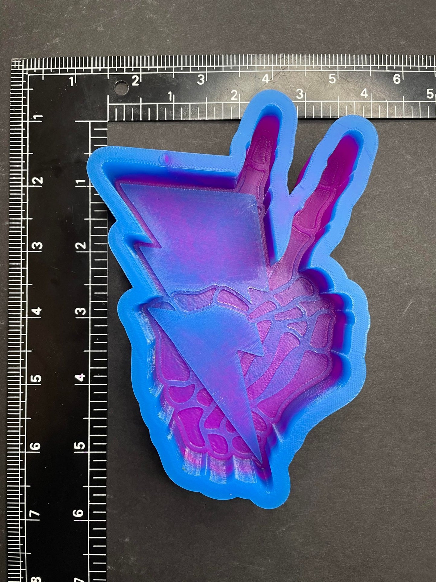 Skelly Bolt Hand Silicone Mold