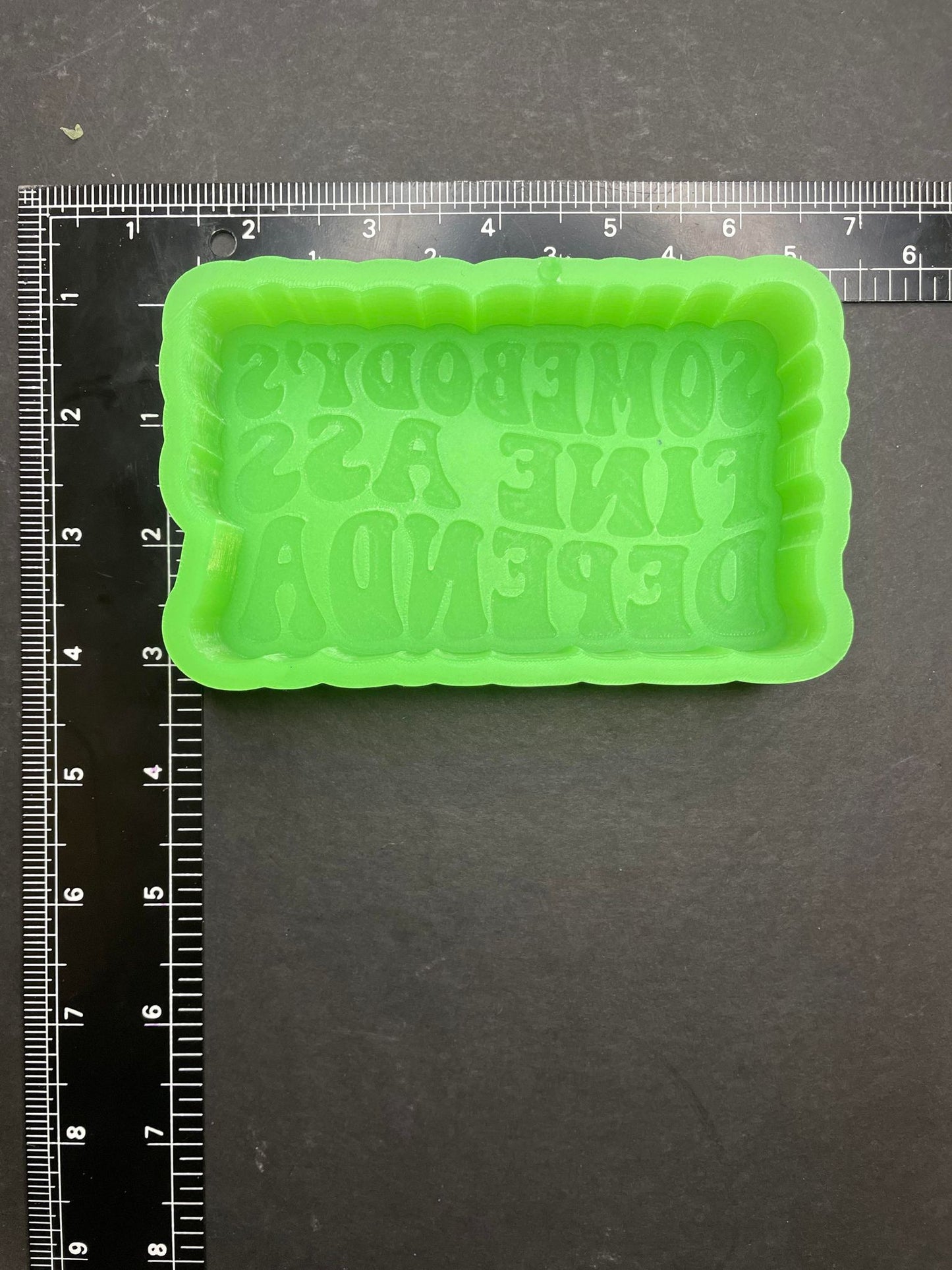Fine Ass Dependa Silicone Mold