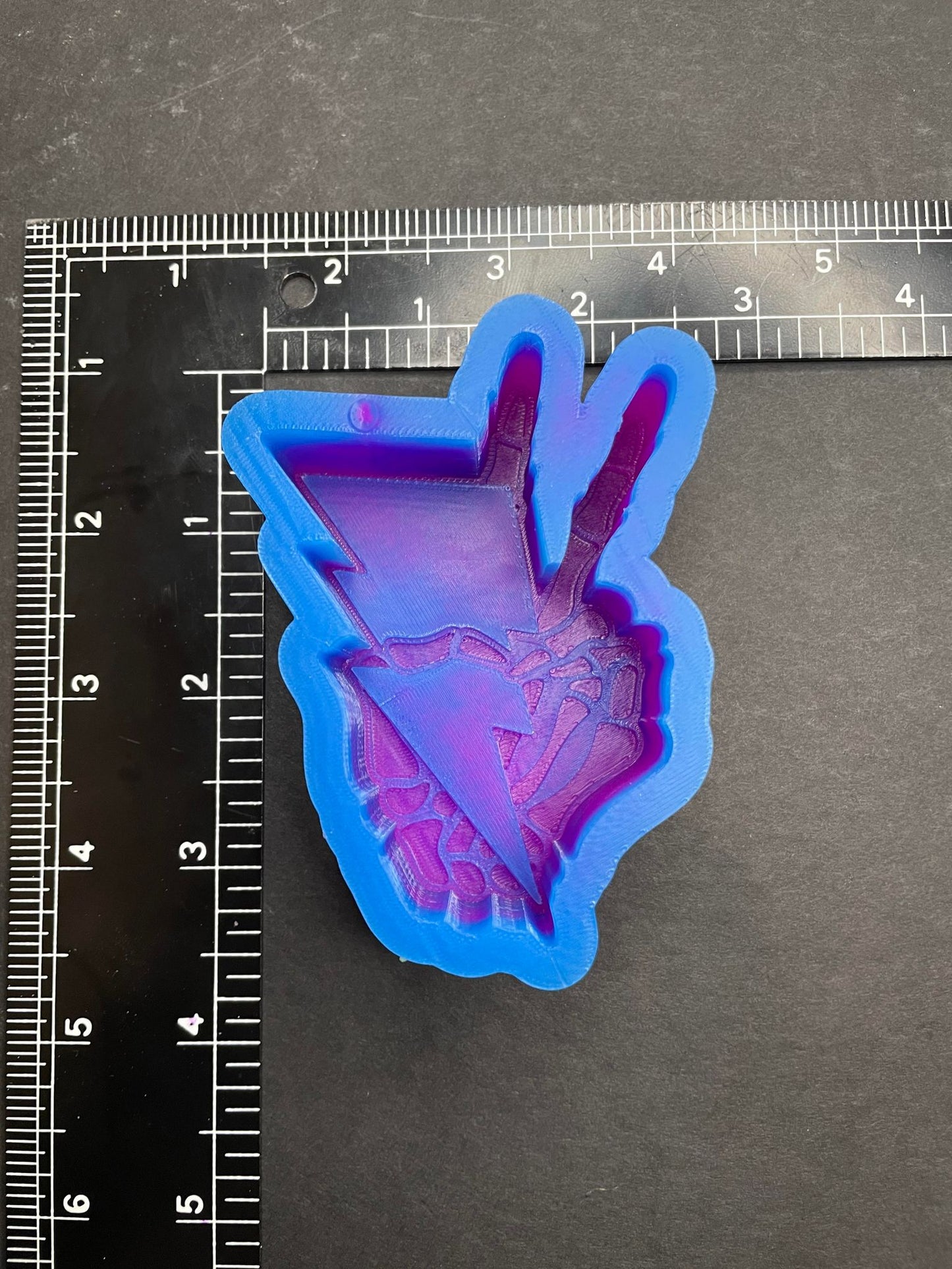 Skelly Bolt Hand Silicone Mold