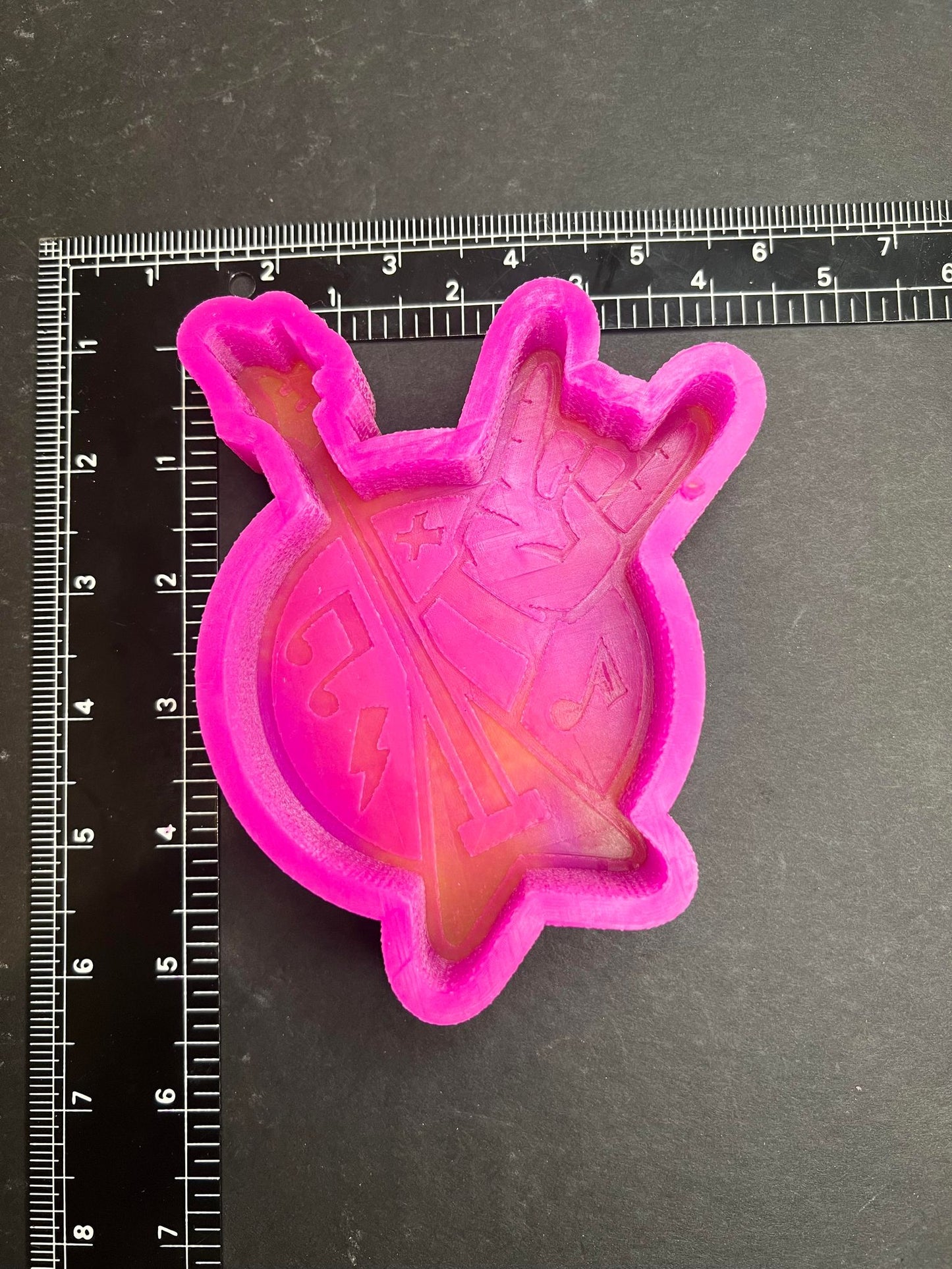 Rock Music Silicone Mold