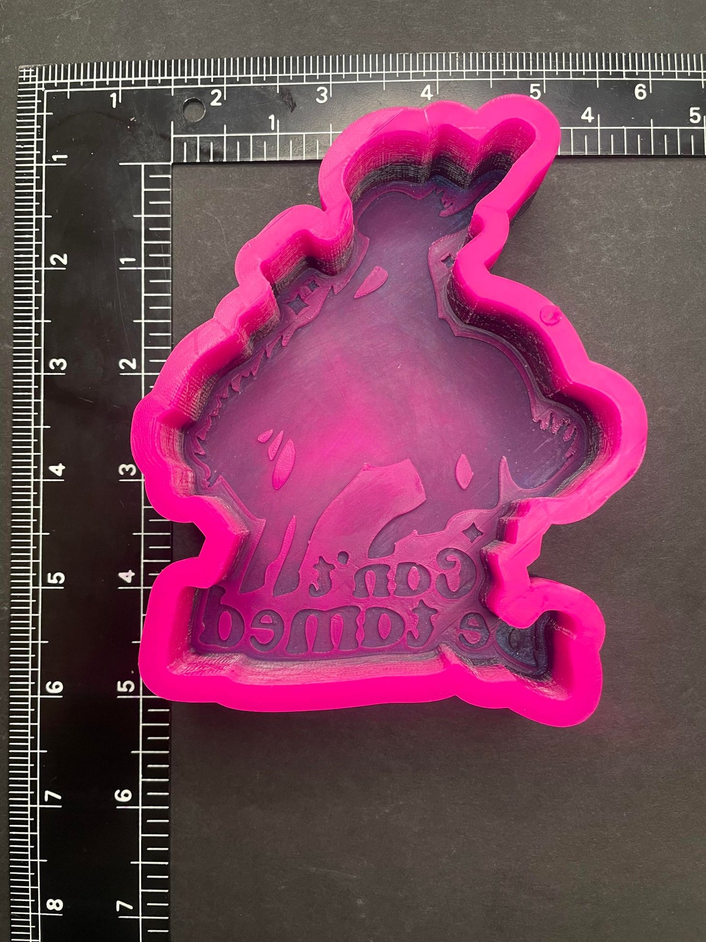 Can't Be Tamed Silicone Mold