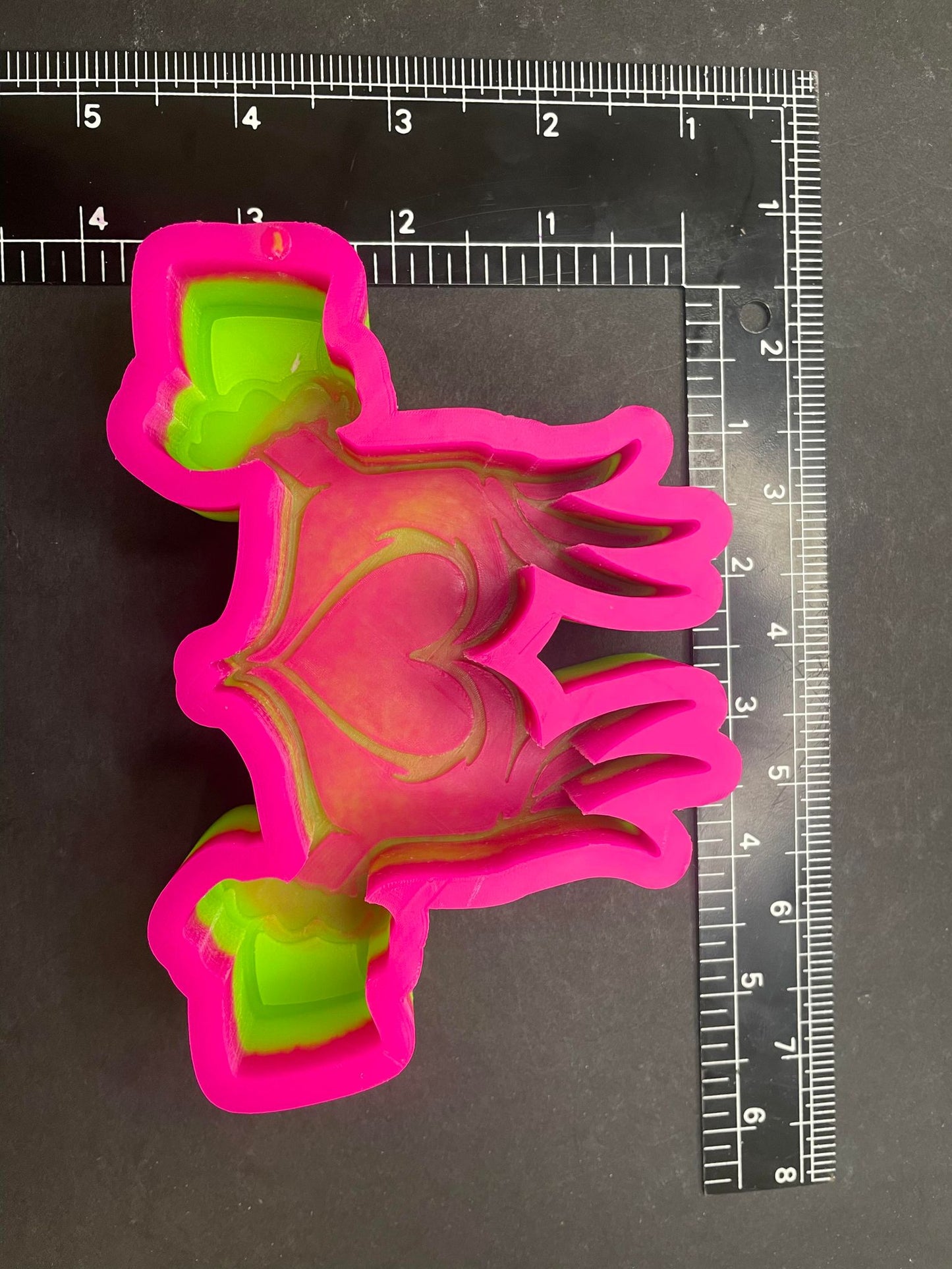 Heart Hand Mr G Silicone Mold