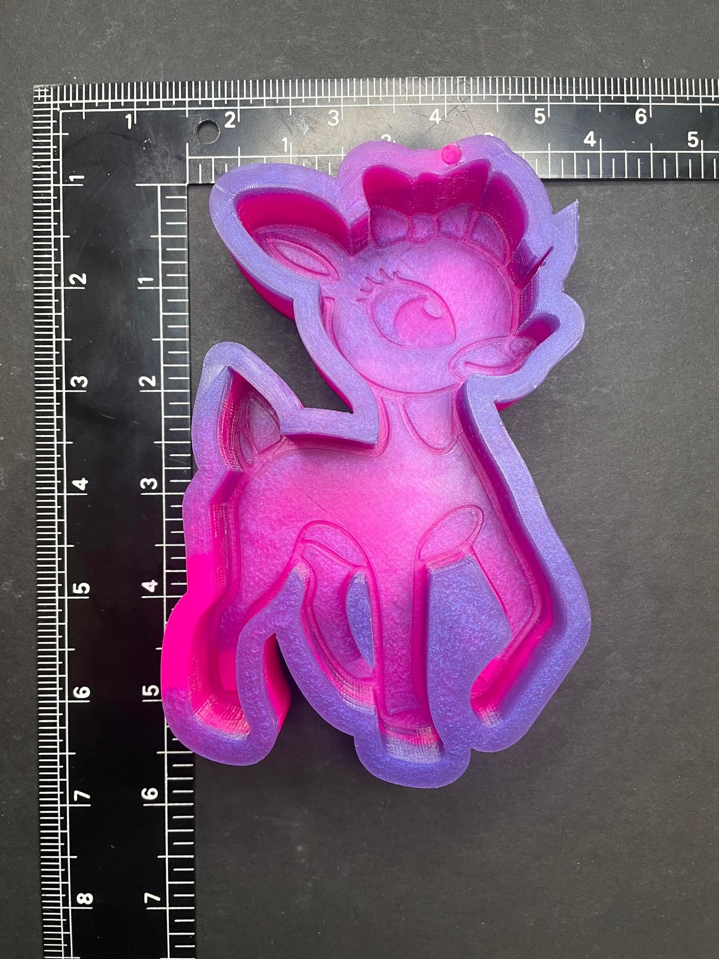 Clar. Reindeer Silicone Mold