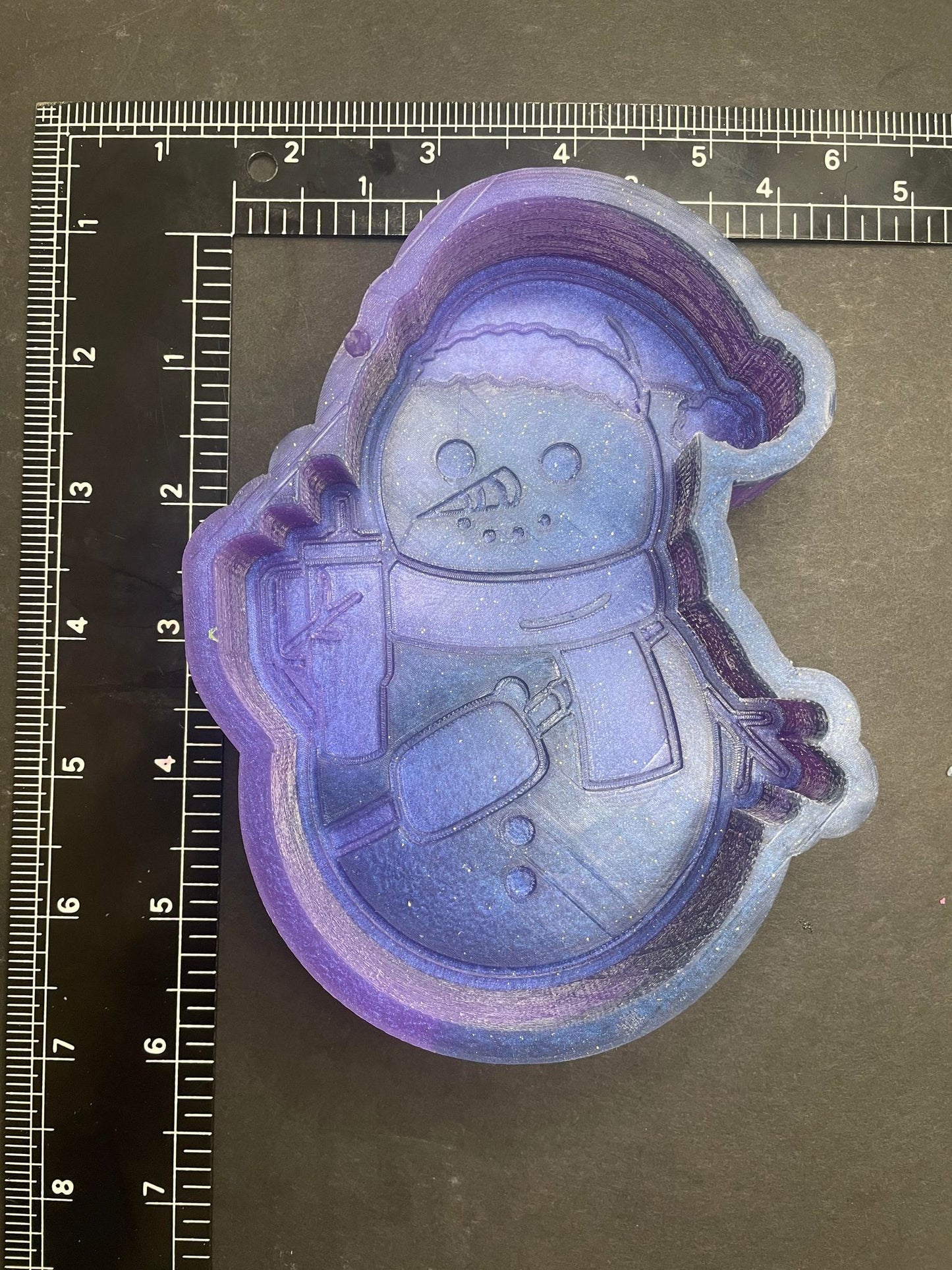 Boujee Snowman Silicone Mold