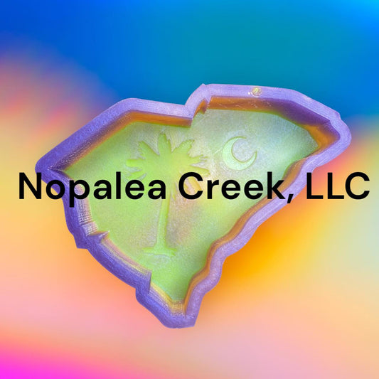 South Carolina Moonlit Palm Silicone Mold