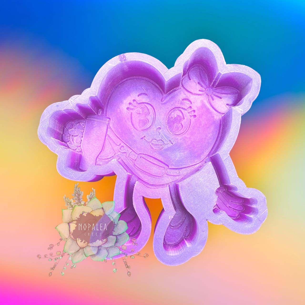 Boujee Heart Silicone Mold
